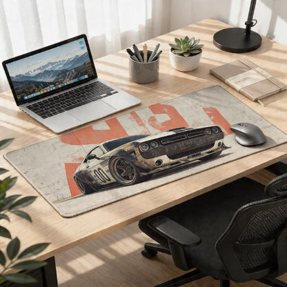 Retro Torque 01 | Vintage Muscle Deskmat