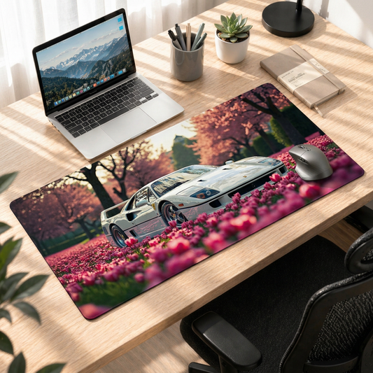 Blossom Drive GT | Sakura Dream Deskmat