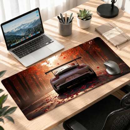 Autumn Drift GT | Cinematic Forest Drive Deskmat