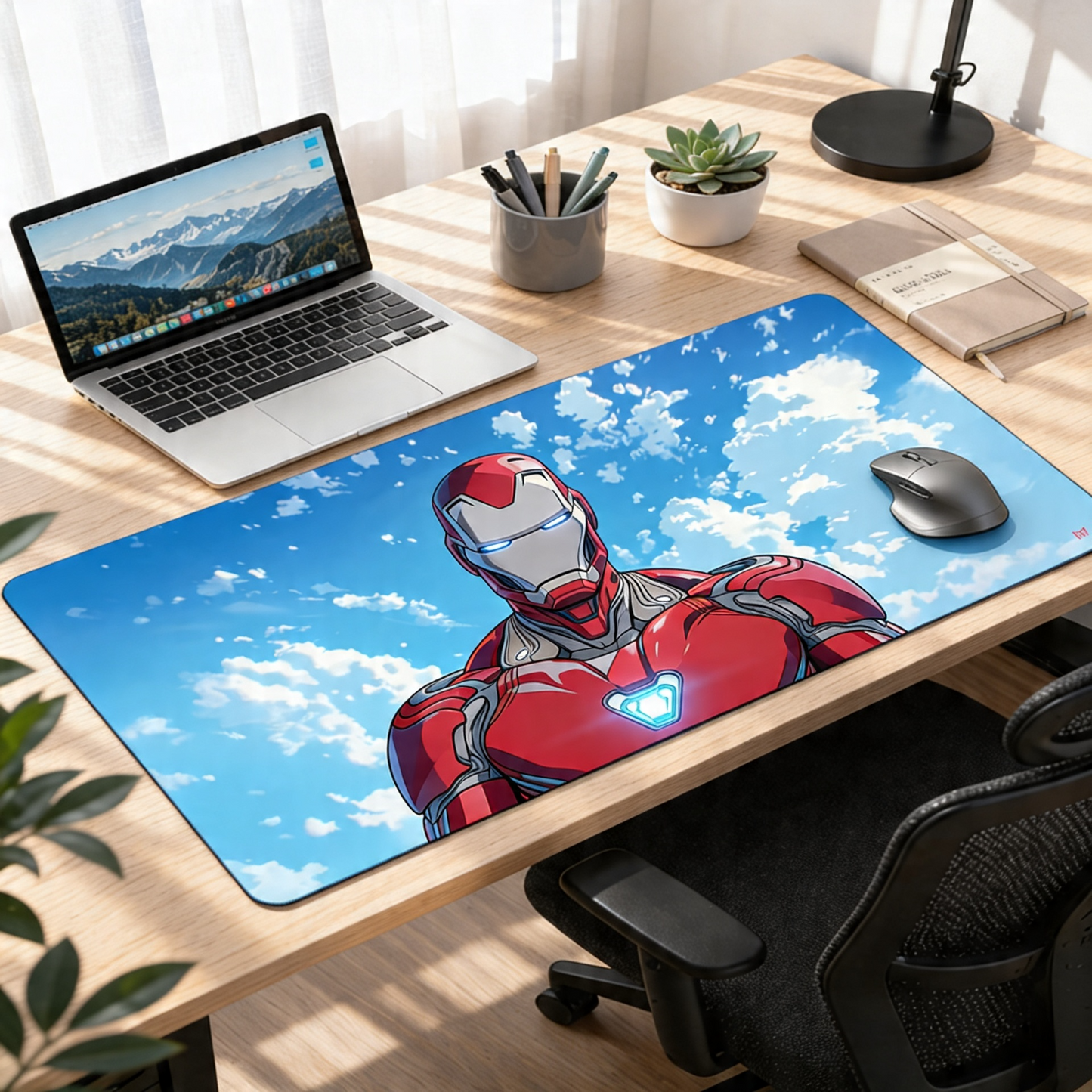 Sky Armor Horizon | Iron Man Gaming Deskmat
