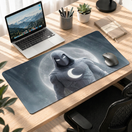 Lunar Eclipse Shadow | Moon Knight Gaming Deskmat