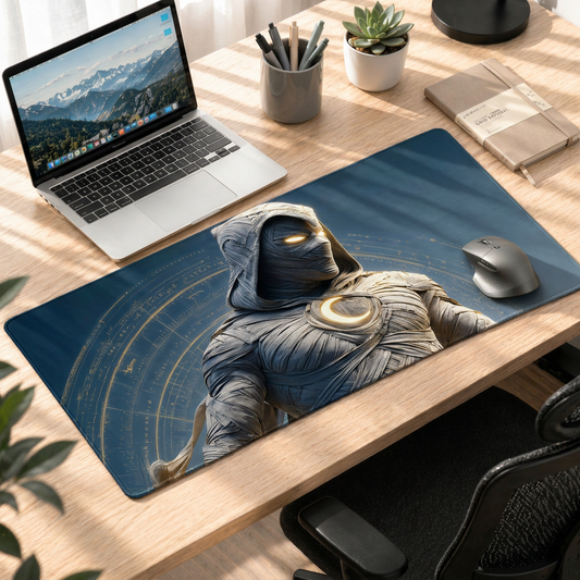 Moonlight Guardian Aura | Moon Knight Gaming Deskmat