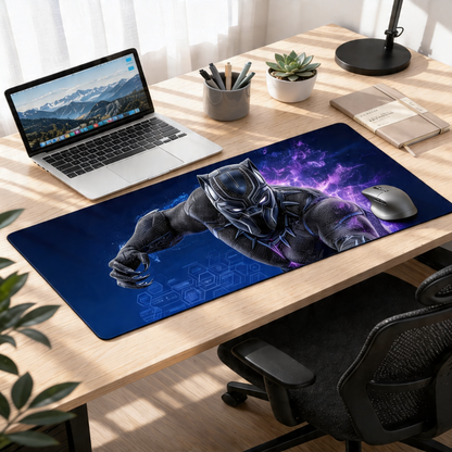 Vibranium Surge Power | Black Panther Gaming Deskmat