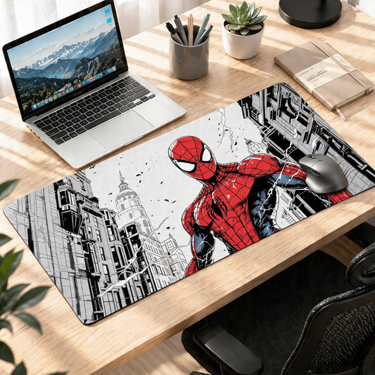 Urban Webline Noir | Spiderman Gaming Deskmat