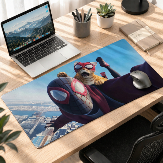 Skyline Swing | Spiderman Gaming Deskmat
