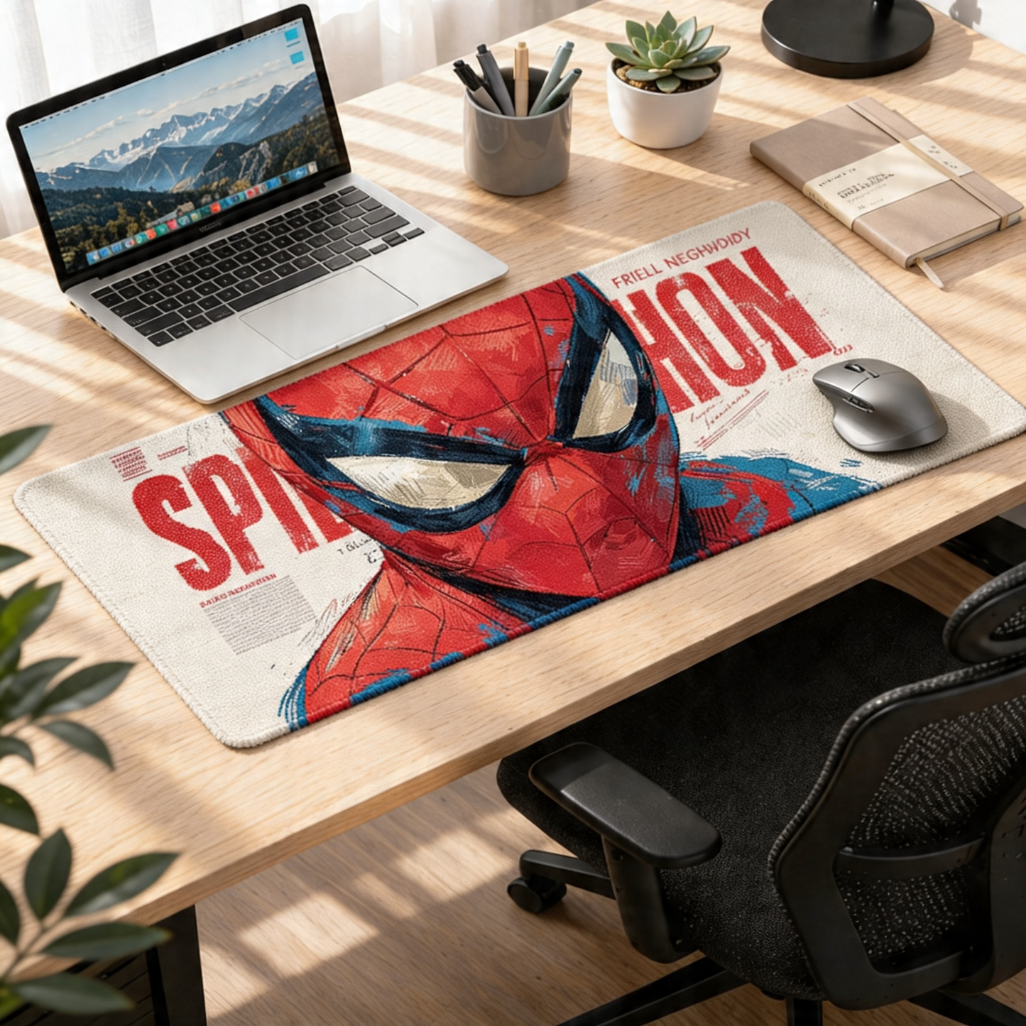 Web Icon Vintage | Spiderman Gaming Deskmat