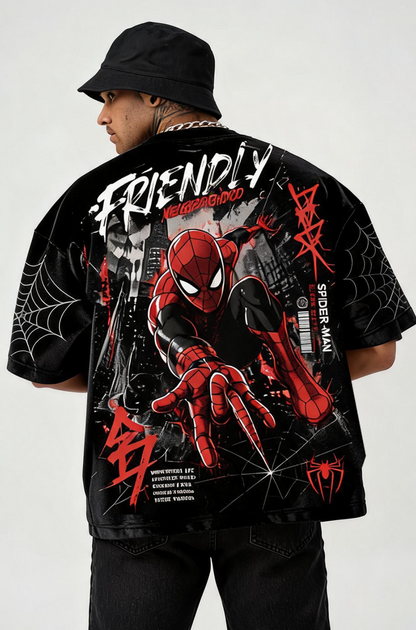 Friendly Neighborhood Jersey Oversized Terry T-Shirt