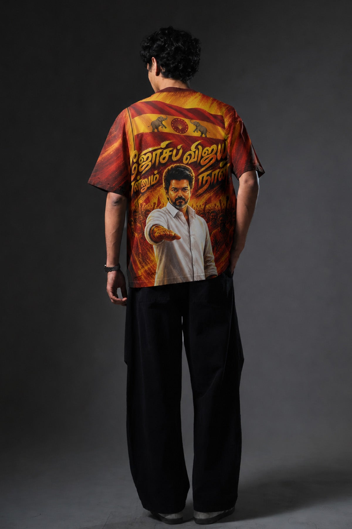THALAPATHY Joseph Vijay Jersey | Oversized T-shirts